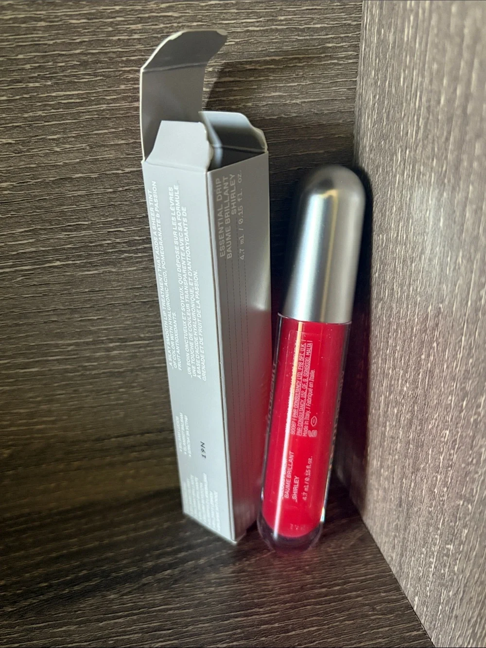 ❤️$6 NWT rem Beauty Essential Drip Glossy Balm Shade Shirley 4.7ml